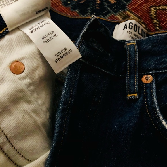 NWOT AGOLDE “the not so rigid jean” - Picture 7 of 7